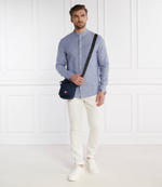 Рубашка MAO LINEN BLEND Tommy Jeans - голубой(DM0DM18964)