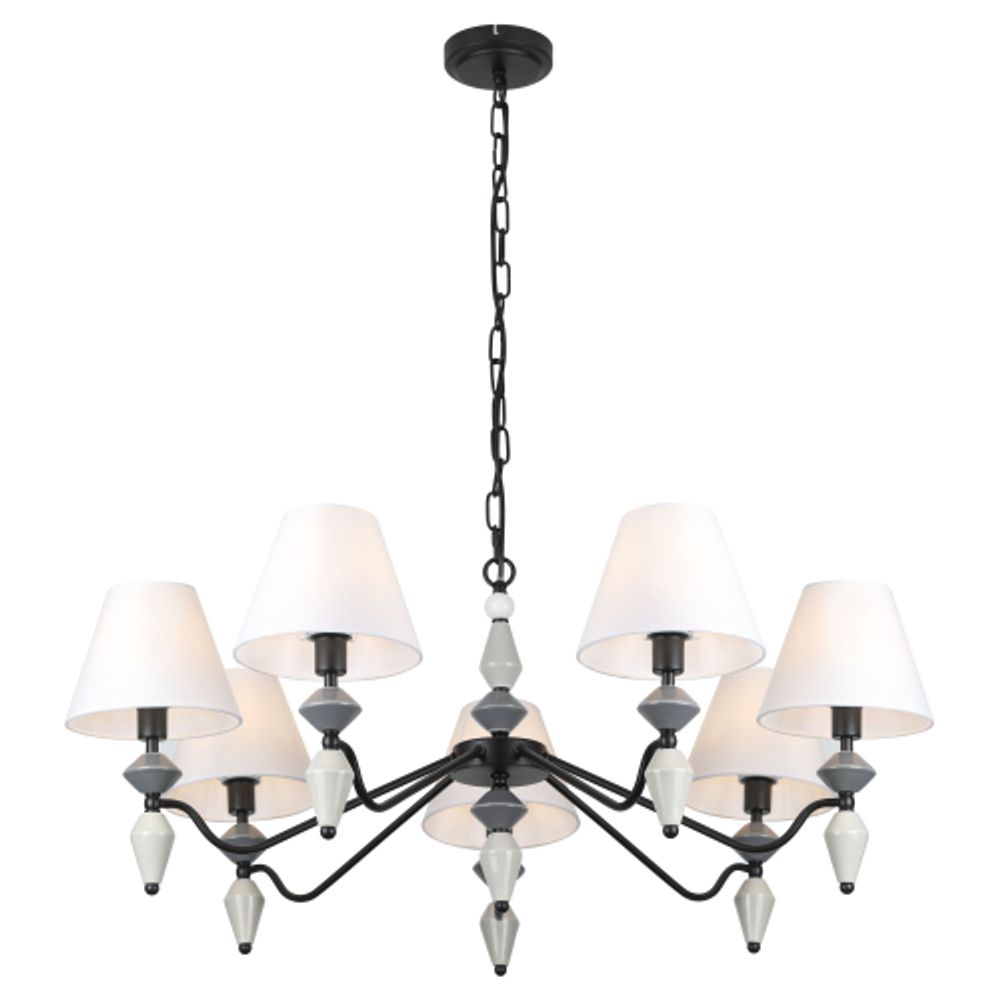 Люстра Rivoli Alisia 2096-307 7 х Е14 40 Вт классика | Rivoli