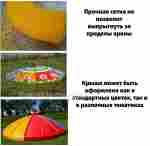Батутная арена "Голубая лагуна" 14,2x9,3x3 м