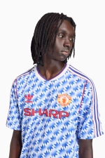 Футболка adidas Manchester United 1990 Away - синий