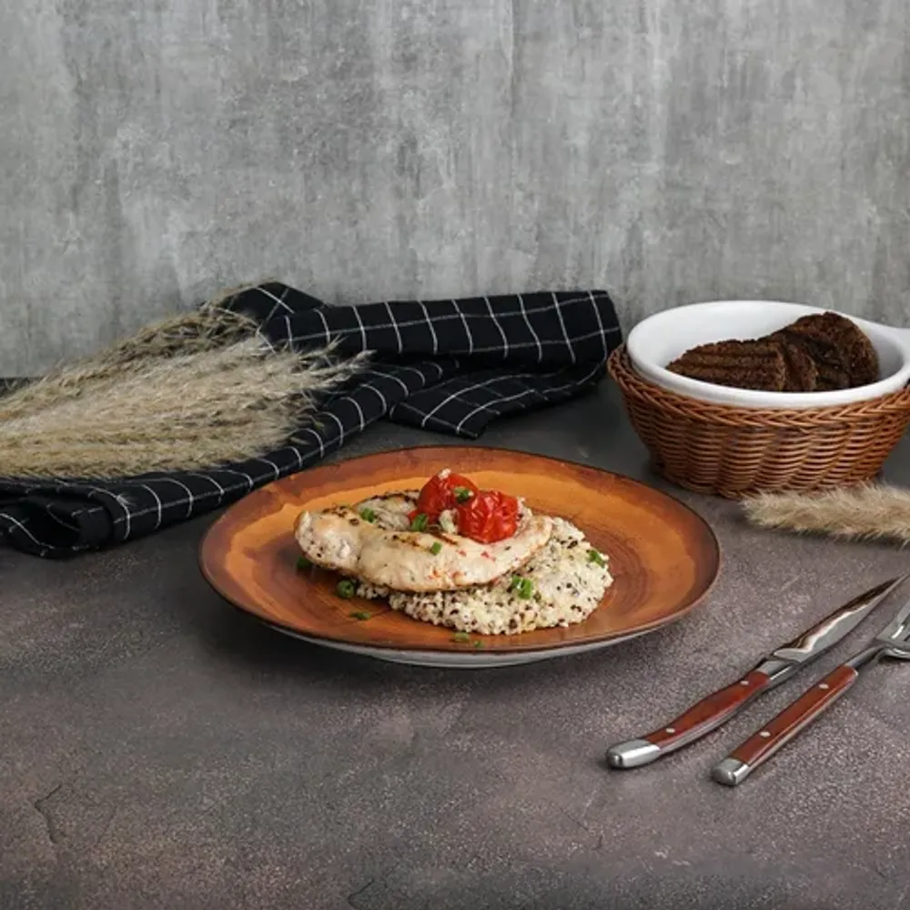 Тарелка 23 см h2,7 см Wood Fusion P.L. Proff Cuisine [4]