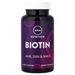 MRM Nutrition, Биотин, 60 веганских капсул (5000 мкг в каждой капсуле)