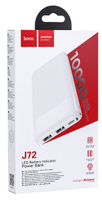 Powerbank Hoco J72 10000mAh 2USB белый