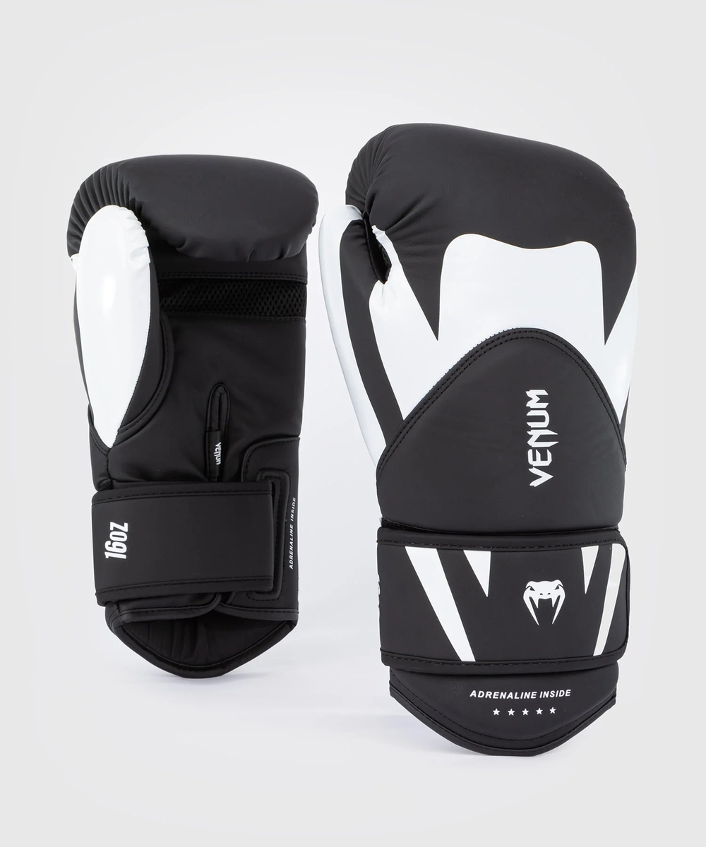 Перчатки ММА Venum Midnight Fury Black/Grey/Silver