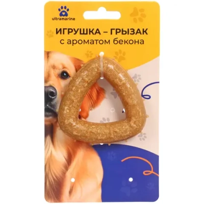 Игрушка - грызак «Счастливый БРО», косточка, 6,8*1см / 42гр