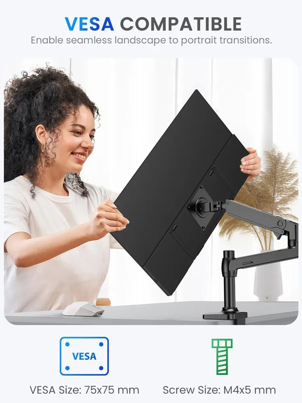 21.5" Портативный сенсорный монитор UPERFECT UMAX21.5 Touch 1920x1080, 120 Гц, IPS