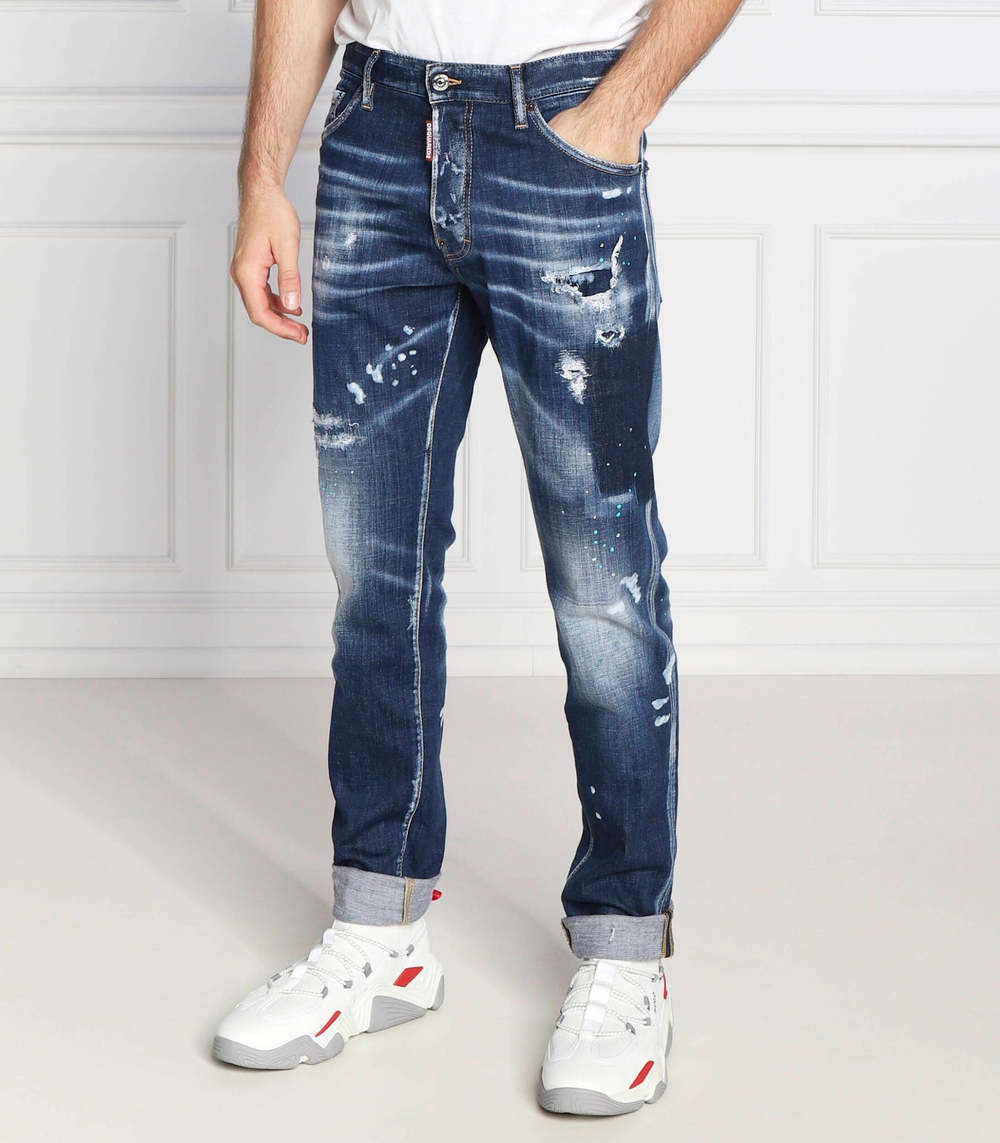 джинсы cool guy Dsquared2 - темно-синий(S71LB1102 S30342)