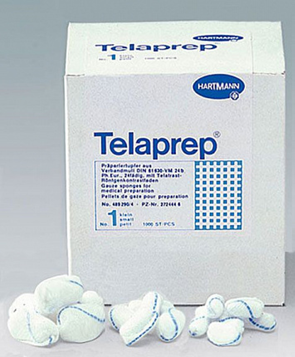 TELAPREP - (стерильные): размер N 2 (средние); 16 х 20 шт.