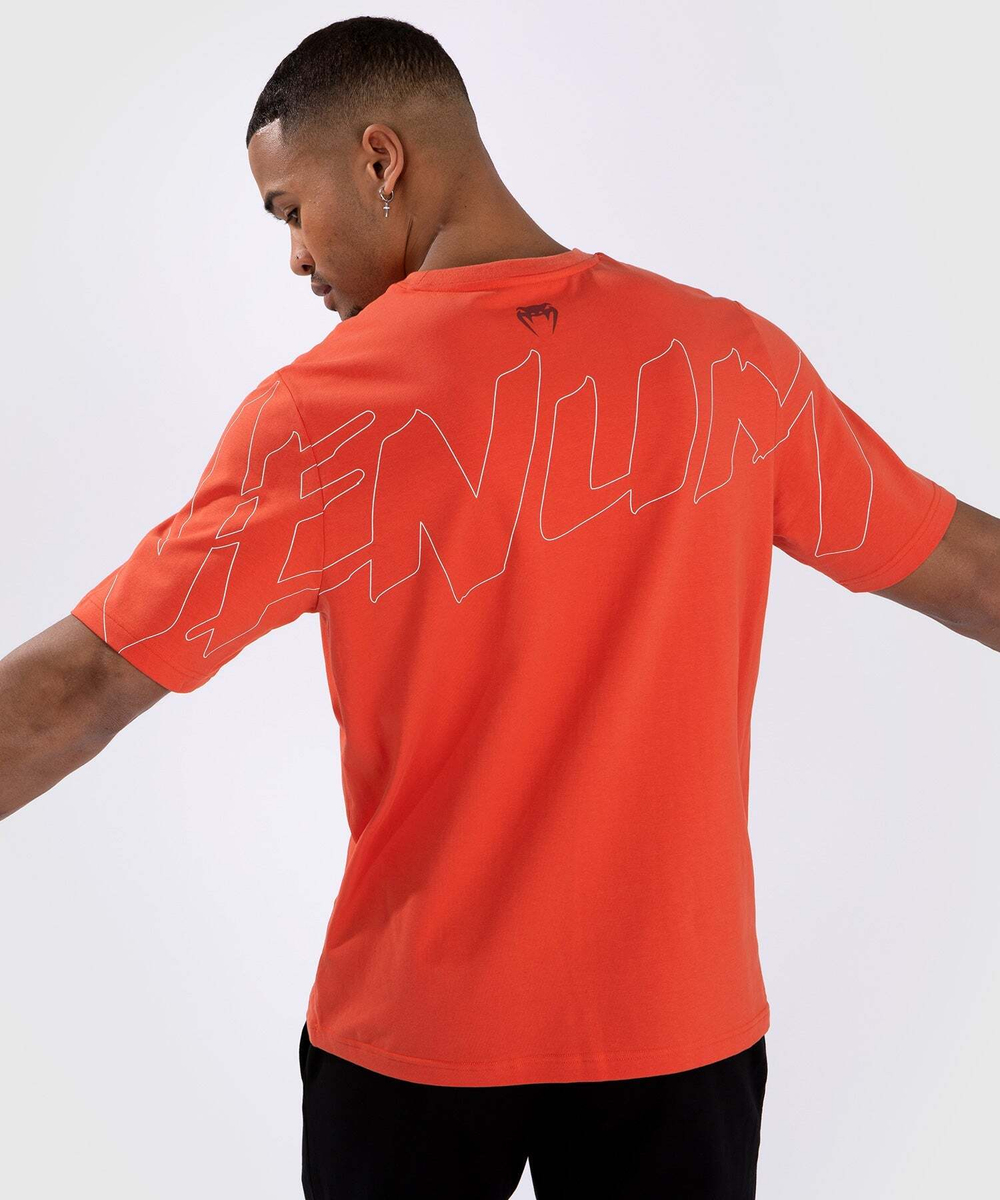 Футболка Venum Snake Print Fluo Orange