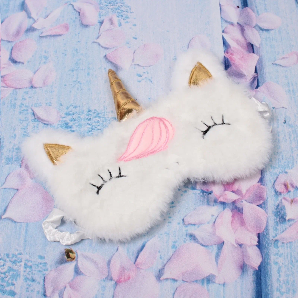 Повязка на глаза для сна «Sweet dream - Unicorn Mint», цвет на фото, (упаковка ZIPпакет)