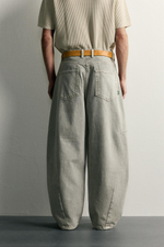 БРЮКИ BARREL FIT НА КУЛИСКЕ — ZARA