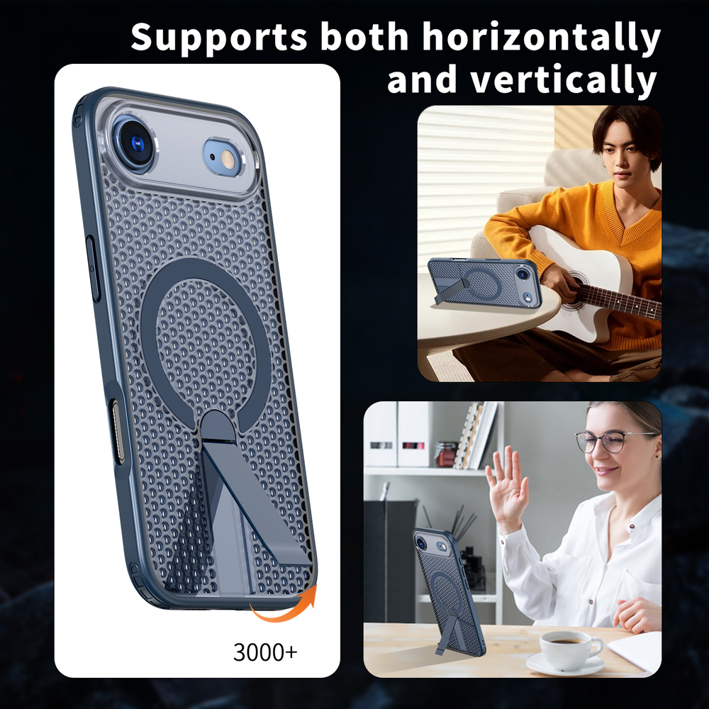 Прозрачный чехол Mesh Pro Magnetic Case для iPhone 17 Air