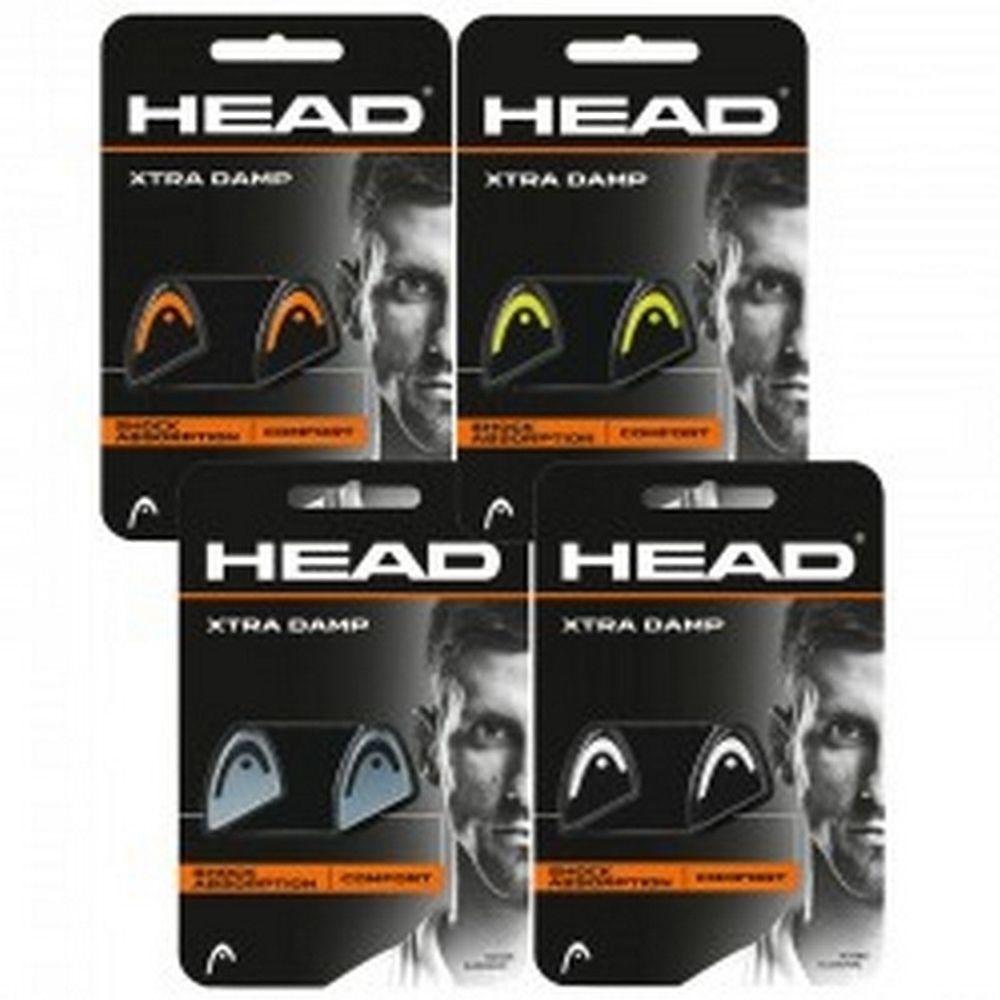 Аксессуары для тенниса Виброгасители HEAD XTRA DAMP .