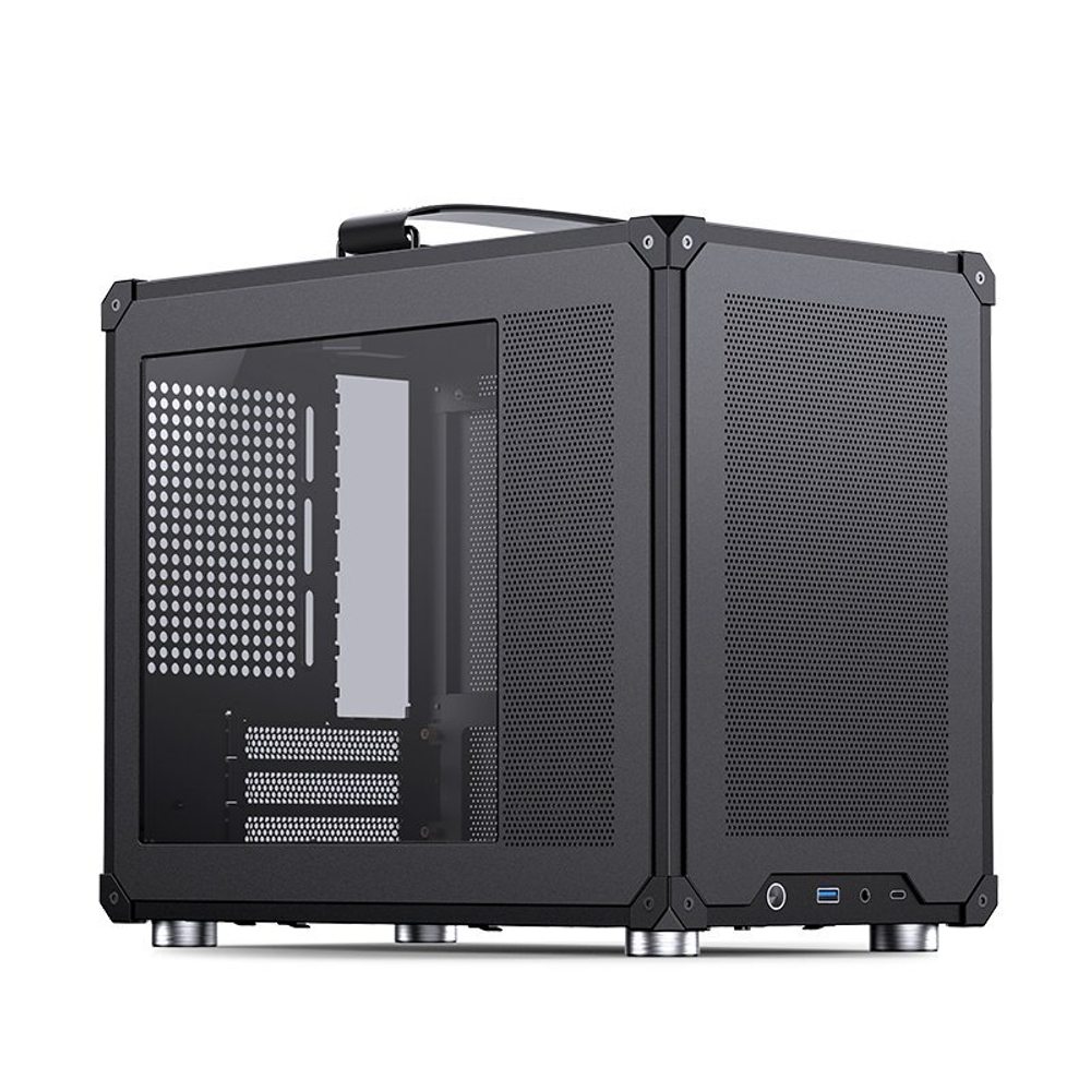 Корпус JONSBO C6 Max, ITX, M-ATX, черный (без БП)