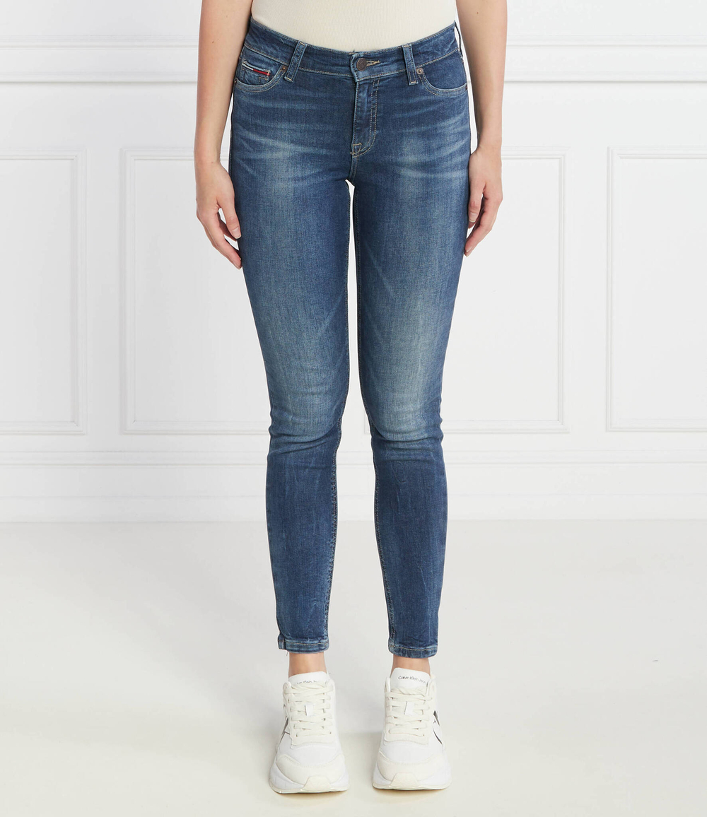 Джинсы NORA MR SKN Tommy Jeans - темно-синий(DW0DW16039)