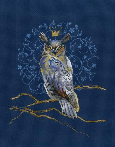 "Королевский филин"-M785  вышивка