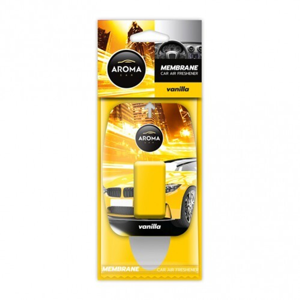AROMA CAR Ароматизатор мембранный MEMBRANE Vanilla