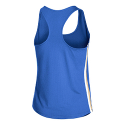 Женская теннисная майка Quiet Please Retro Set Racerback Tank Top Women - Blue