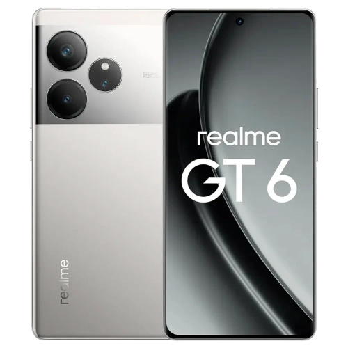 Смартфон Realme GT6 16/512GB, Silver (Зеркальный серебристый)