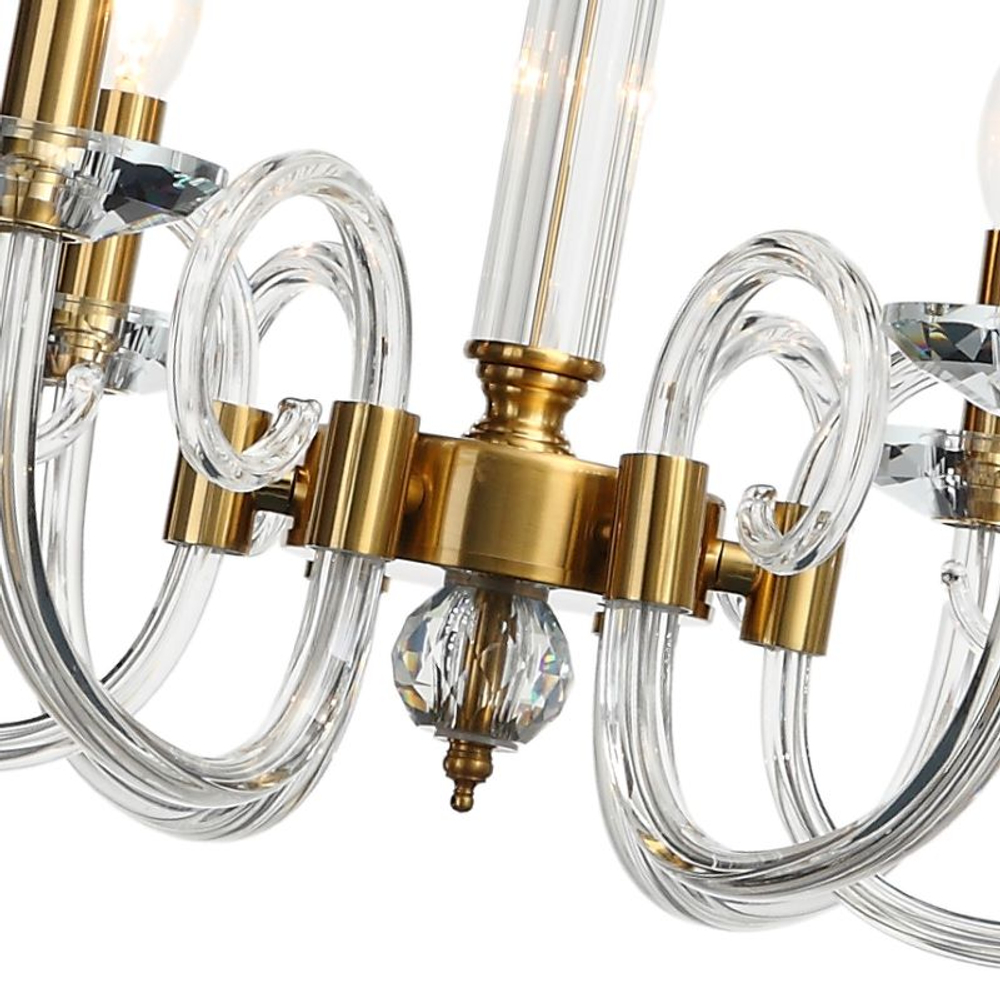 Люстра подвесная Stilfort 1050/03/06P серия Glass / Гласс