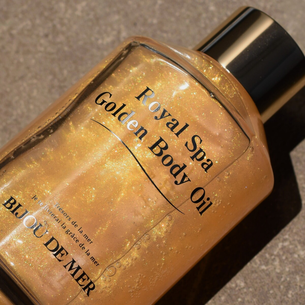 Сияющее масло для тела с морскими экстрактами BIJOU DE MER Royal Spa Golden Body Oil