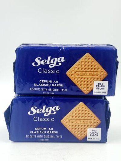Печенье Selga классическое (2 шт. по 180 г) 360 г (из Эстонии)