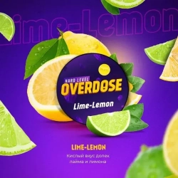 Overdose Lime-Lemon  (Лимон-лайм) 25г