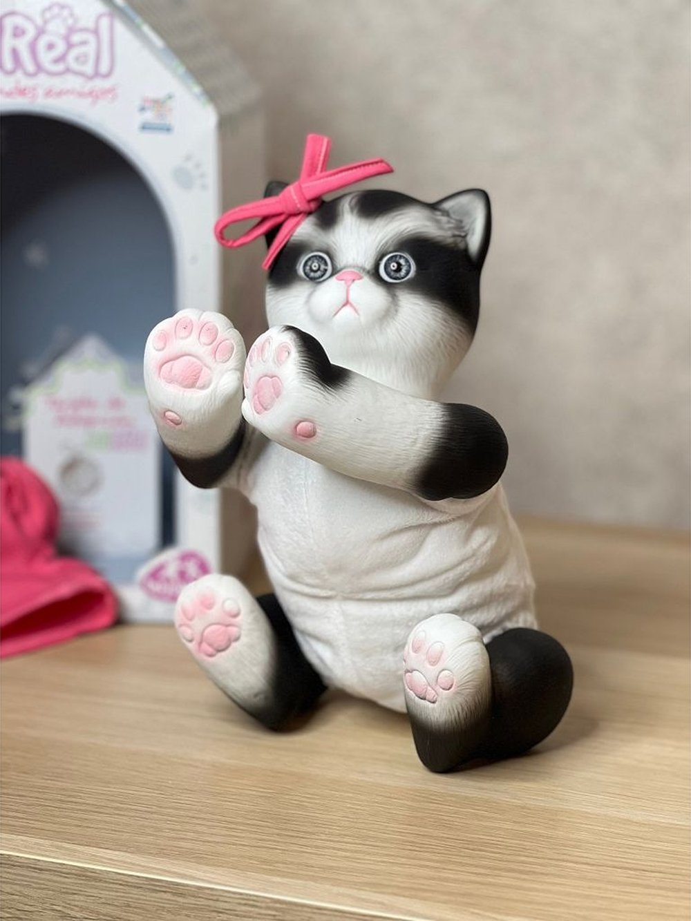 Игрушка мягконабивная 35см АниРеал Кошечка (60103)