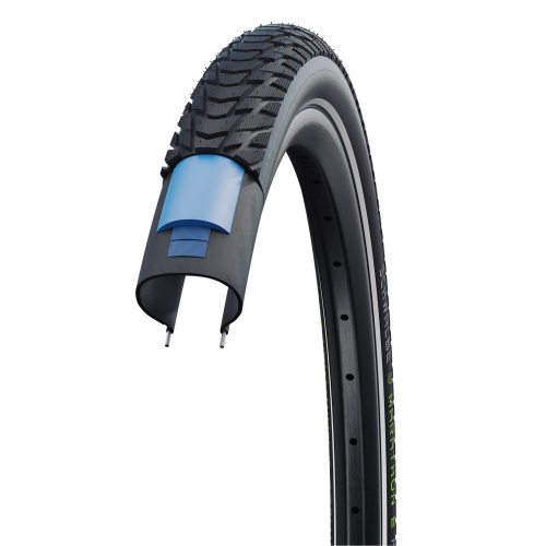 Покрышка 28x2.00 (50-622) MARATHON E-PLUS Perf, Smart DualGuard B/B+Rw HS498 ADDIX E 67E SCHWALBE