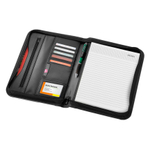 Папка Ebony A4 на молнии (Чёрный)