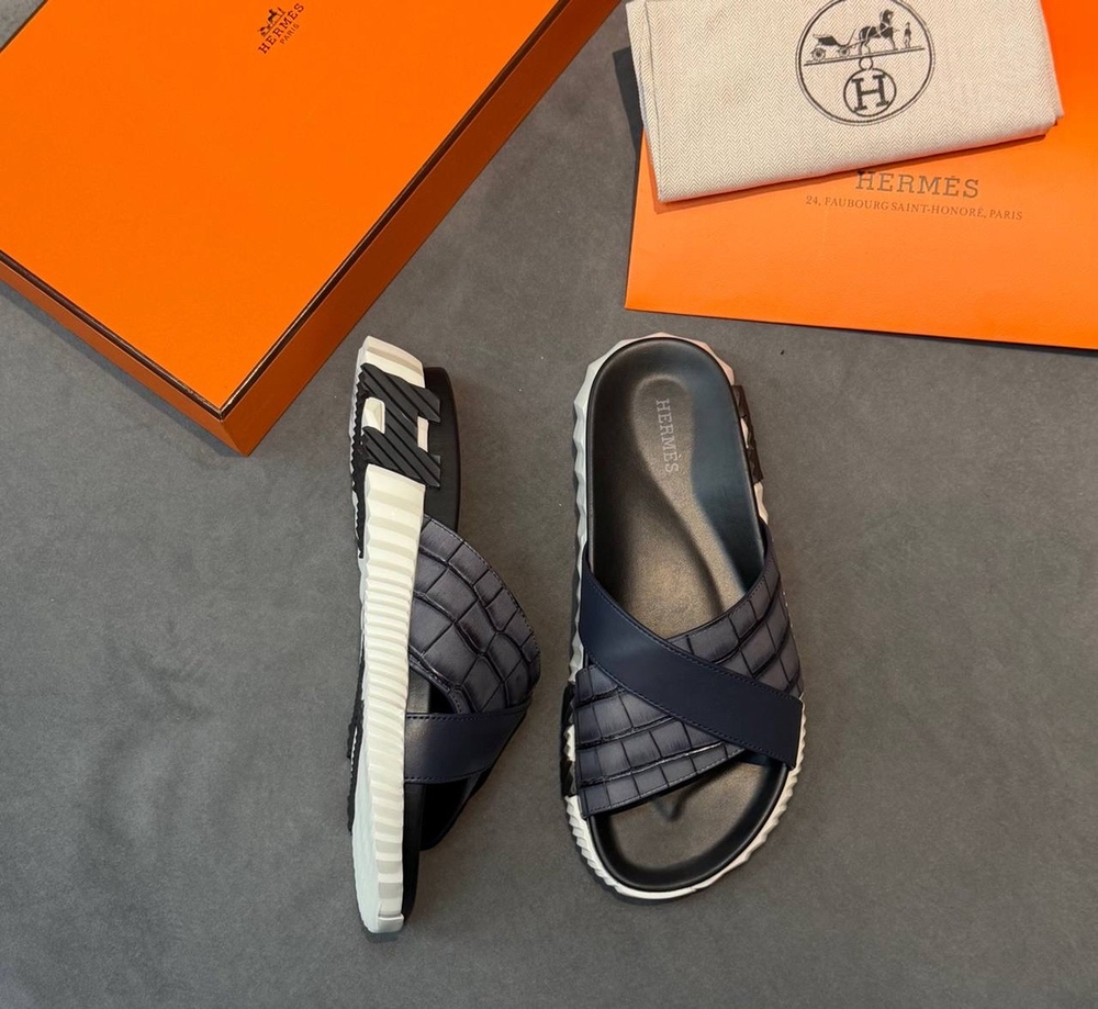 Шлепанцы Hermes Infra