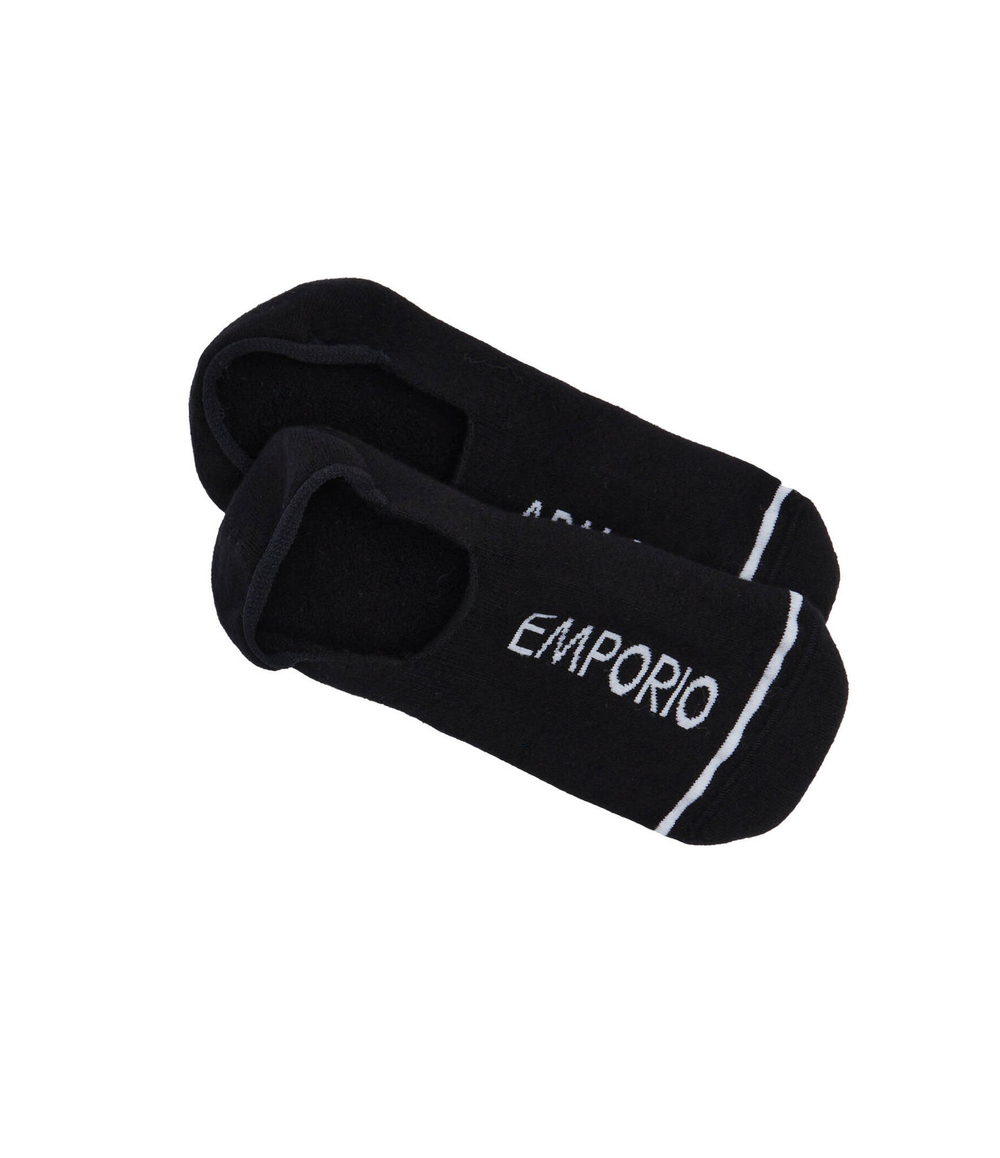Носки/носки-следы 2 пары Emporio Armani - черный(292315 4R227)