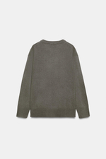 СВИТЕР ОВЕРСАЙЗ ИЗ 100% ШЕРСТИ — ZARA