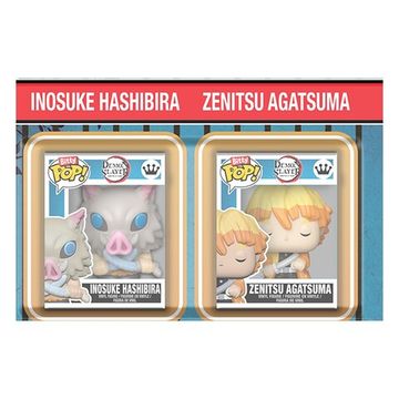 Фигурки Funko Bitty POP! Demon Slayer Inosuke Hashibira + Zenitsu Agatsuma 2шт 93997