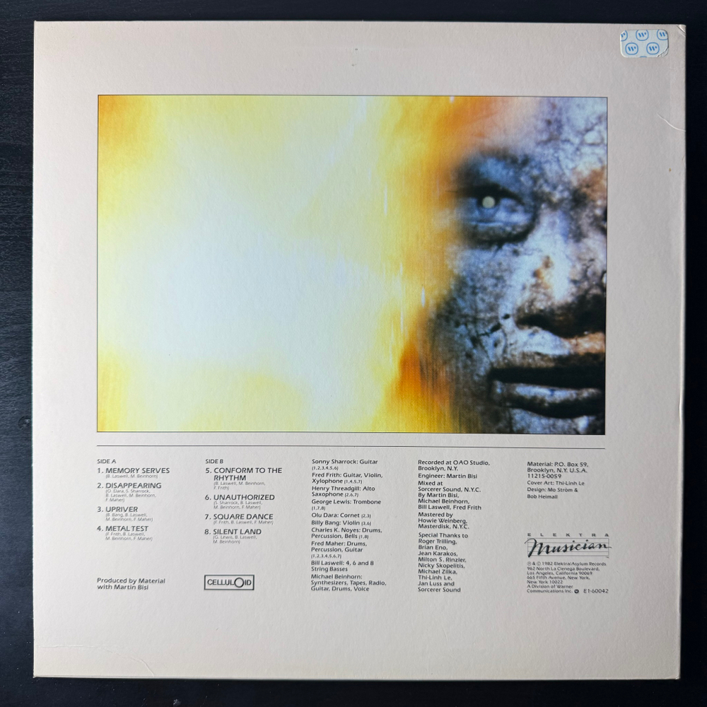 Material ‎– Memory Serves (США 1982г.)
