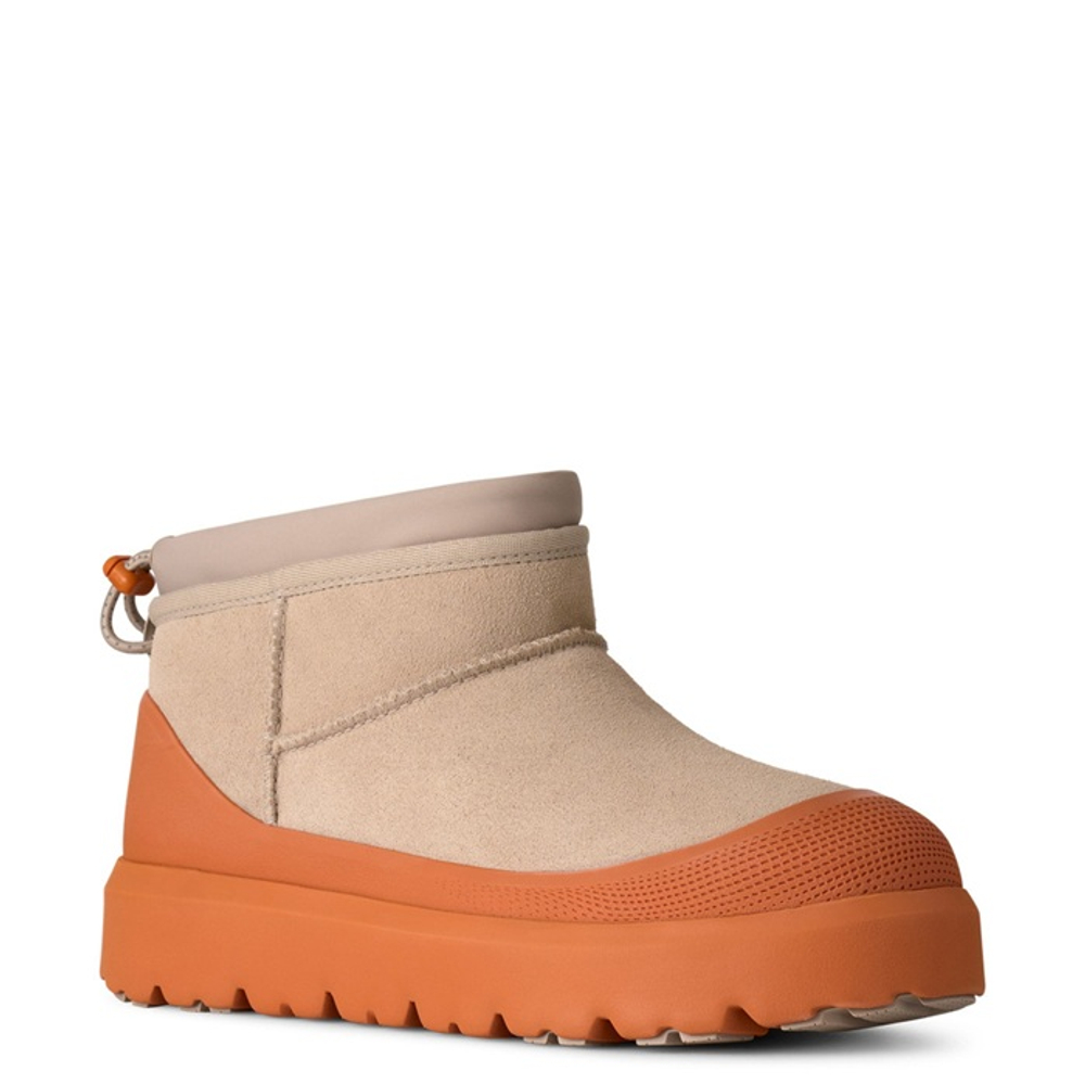 Ugg Mens Classic Ultra Mini Weather Hybrid Moonlight Dark Apricot