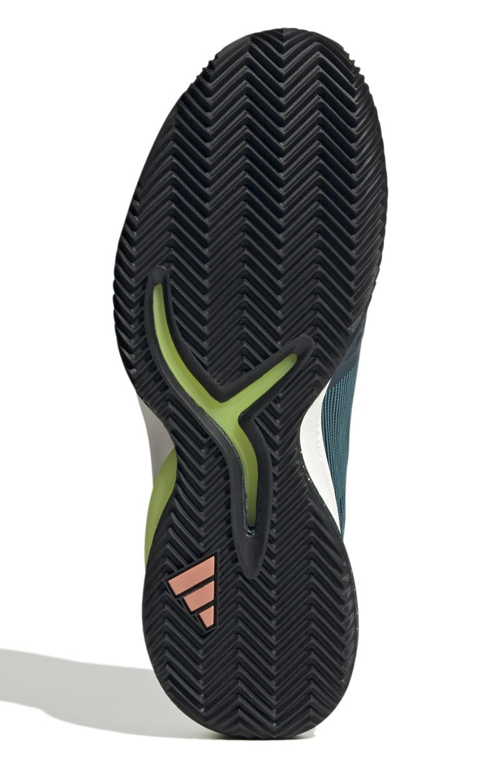 Мужские кроссовки теннисные Adidas Adizero Cybersonic M Clay - arctic fusion/cloud white/lucid lemon