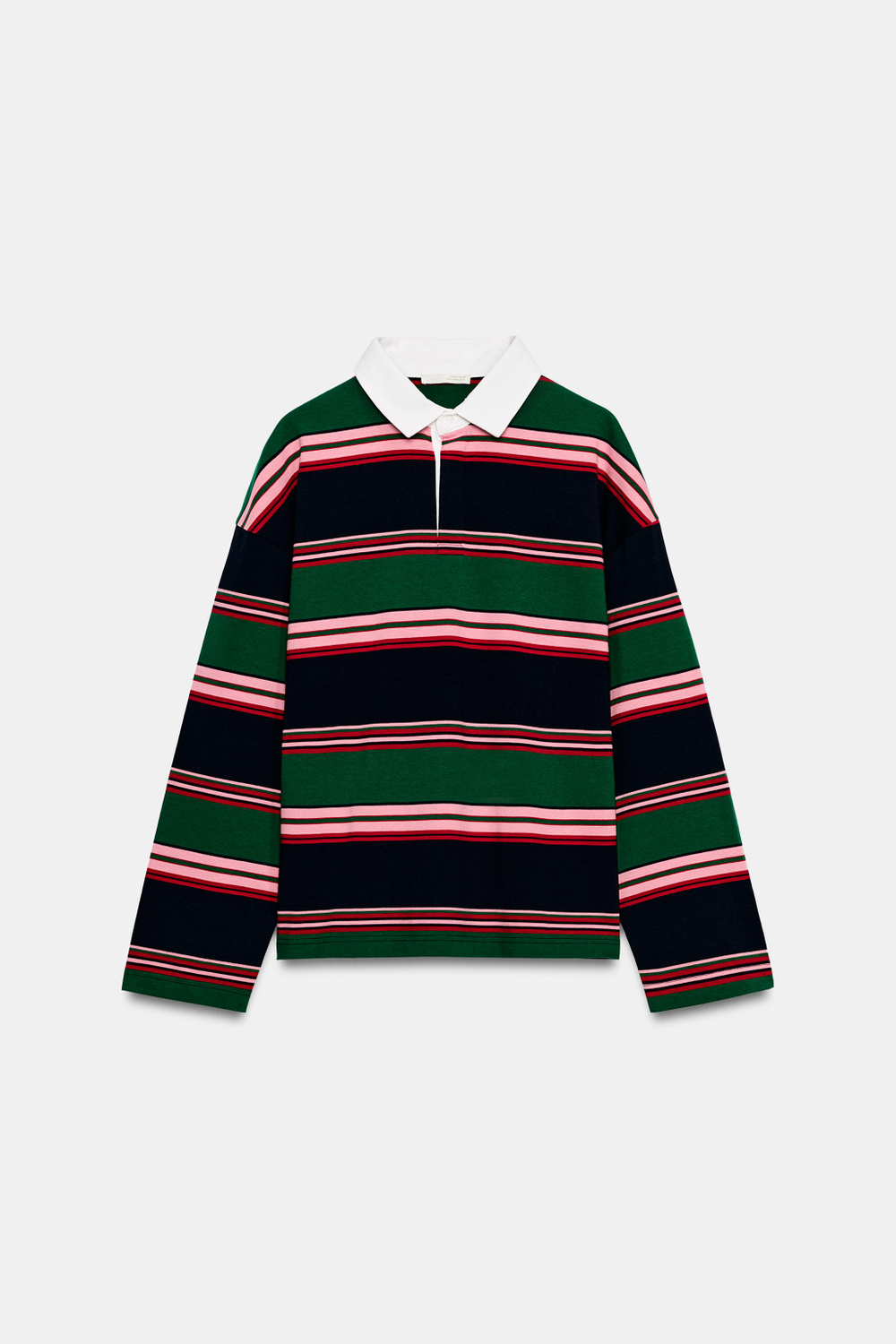 КОМБИНИРОВАННОЕ ПОЛО В ПОЛОСКУ — ZARA