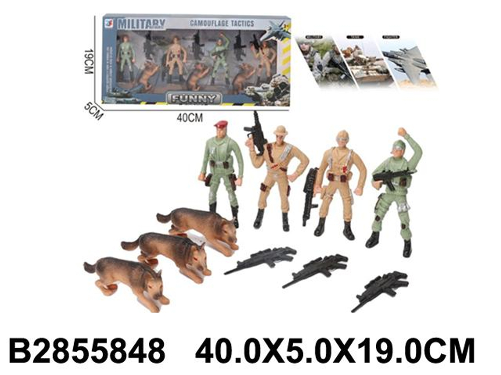 Игровой набор Спецслужба, коробка WK7707