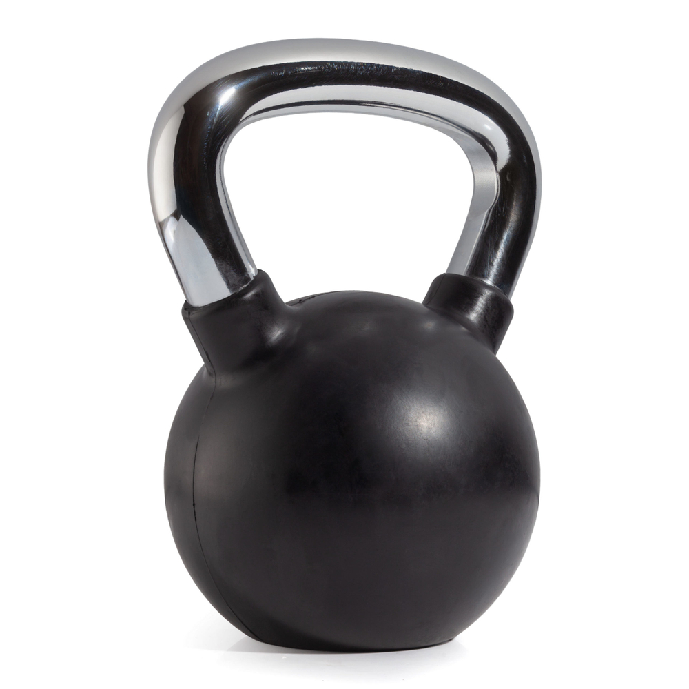 Гиря с резиновым покрытием 10 кг (модель: К-6) VictoryFit VF-KRU100