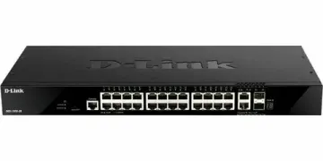 Сетевое оборудование D-Link DGS-1520-28/A1A Управляемый L3 стекируемый коммутатор с 24 портами 10/100/1000Base-T, 2 портами 10GBase-T и 2 портами 10GBase-X SFP+