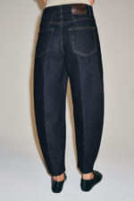 ДЖИНСЫ TAPERED С ВЫСОКОЙ ПОСАДКОЙ — ZW COLLECTION — ZARA