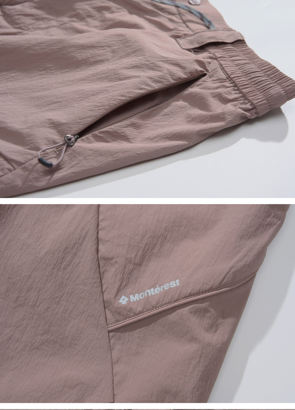 Штаны Nothomme Monterest Retro Cargo розовый