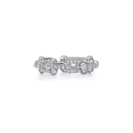Кольцо из белого золота 18k с бриллиантами, Tiffany 💠💎Hard Wear Small link