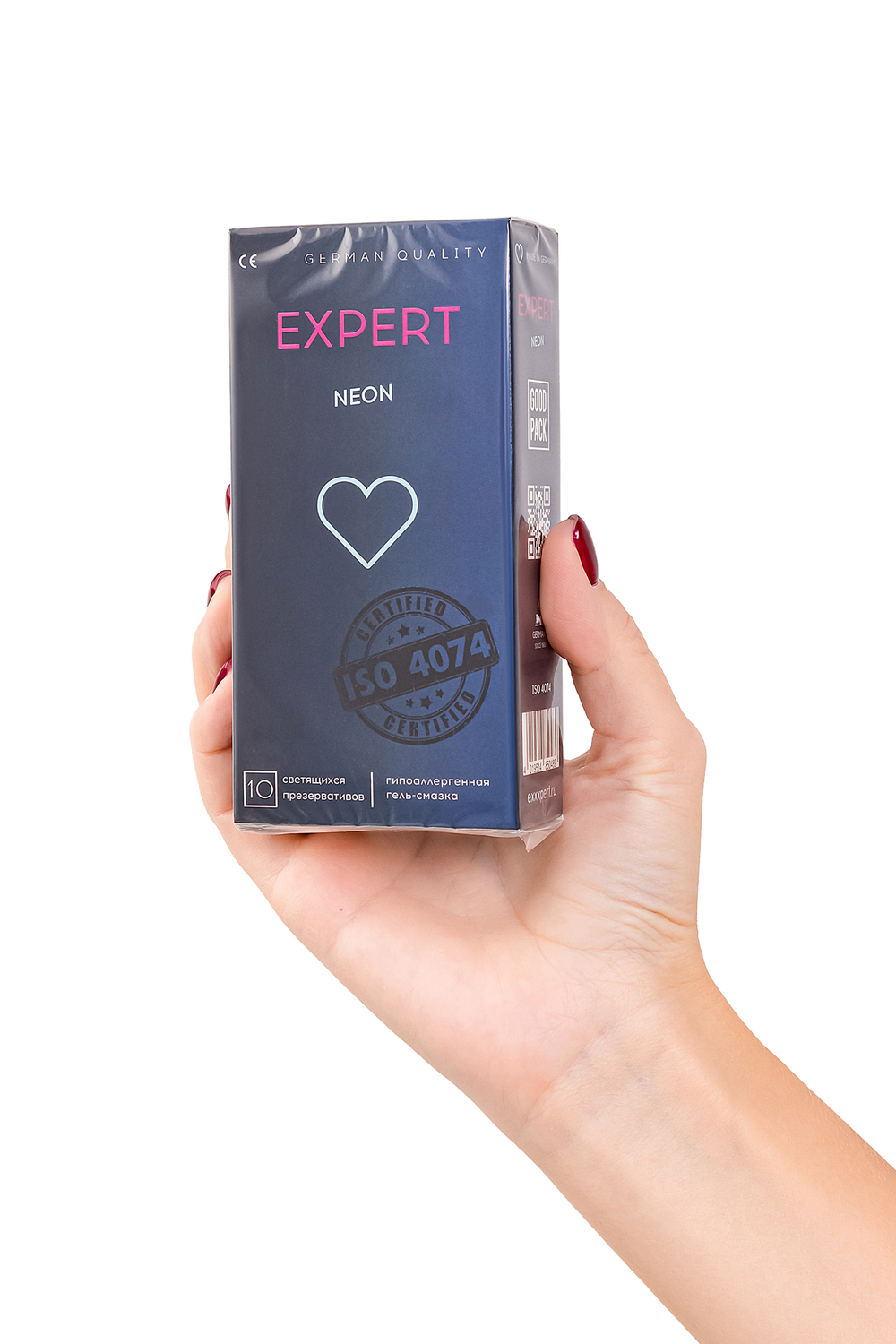Презервативы Expert светящиеся в темноте №10