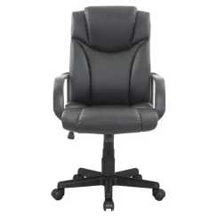 Кресло офисное BRABIX "Relax MS-001", 4 массажных модуля, экокожа, черное, 532519