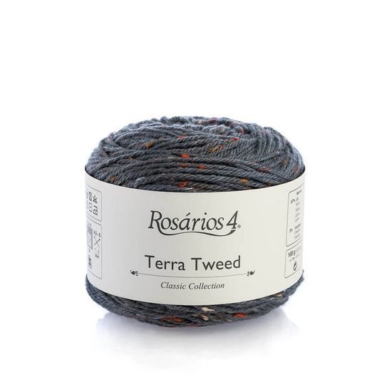 Пряжа ROSARIOS 4 Terra Tweed (97% меринос, 3% вискоза)