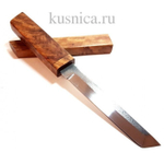 Нож Танто Коваль, сталь 110x18, рукоять дерево