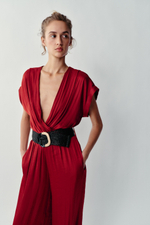 АТЛАСНЫЙ КОМБИНЕЗОН С РЕМНЕМ — ZARA
