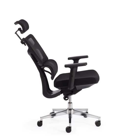 Кресло Меш-11Хр/Mesh-11Hr ткань/сетка, черный